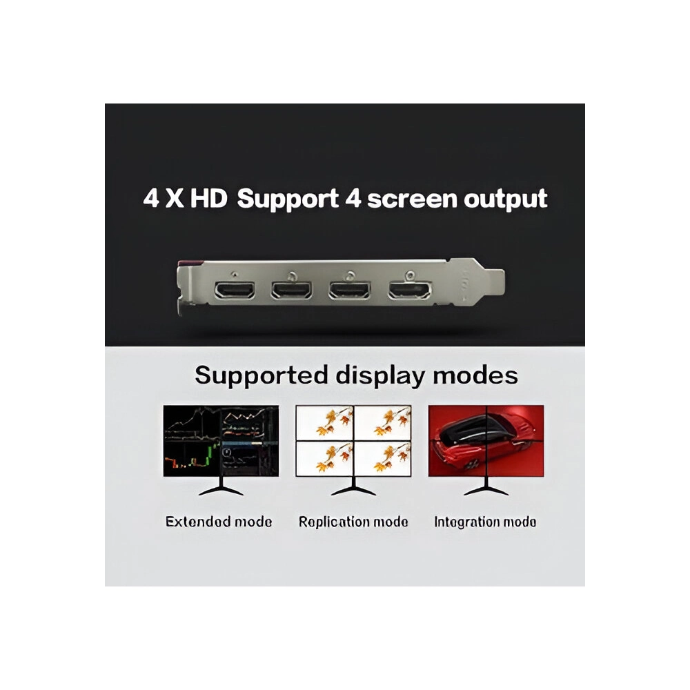 Colorful Graphic Card GT730 4GB DDR5 ( 4 HDMI ) view 3